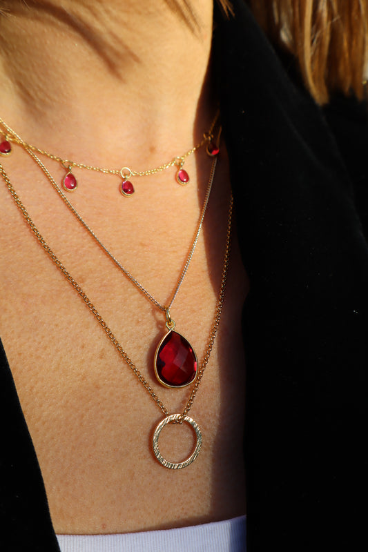 Pink Tourmaline Pendant