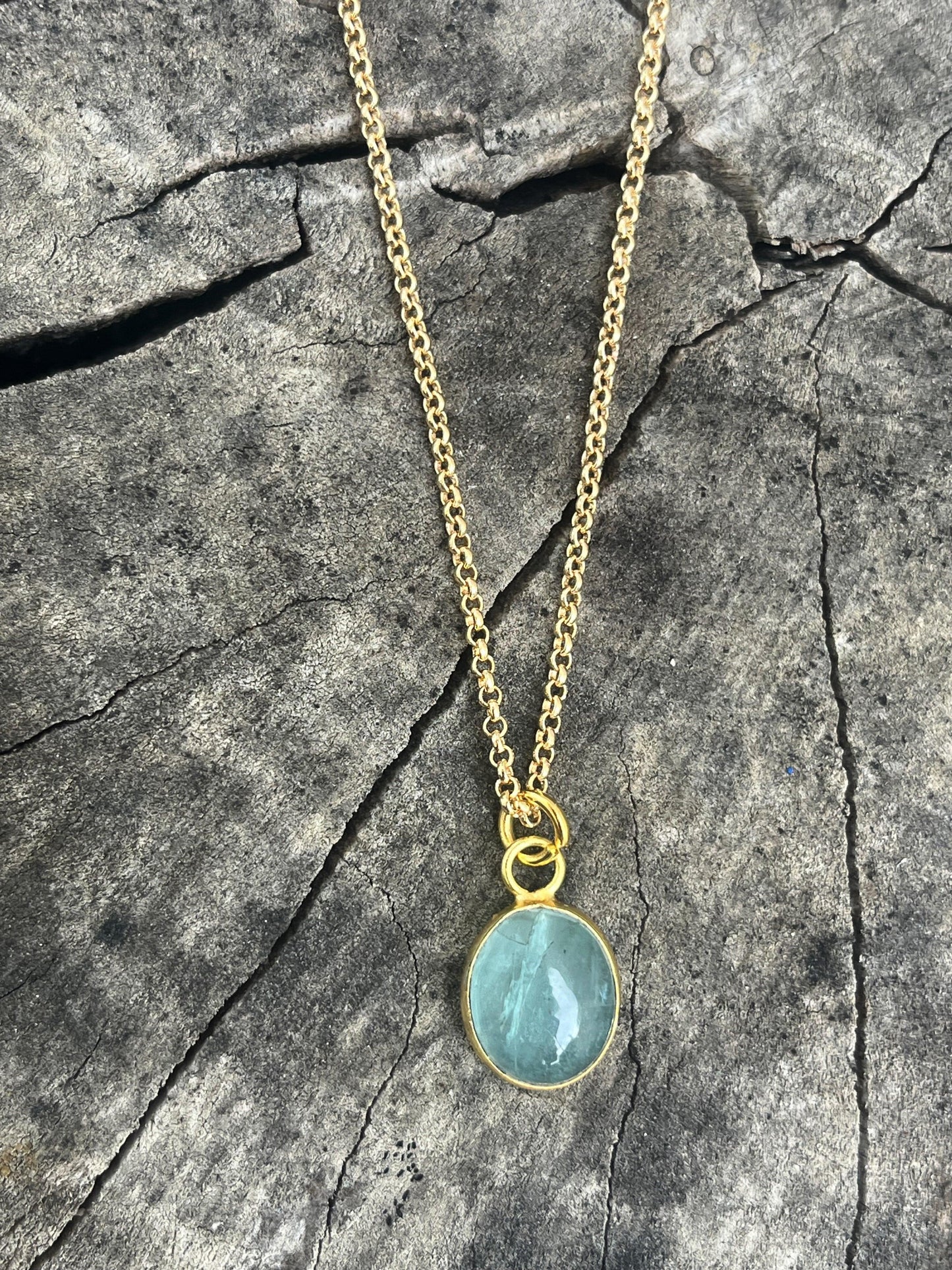 Aquamarine Pendant - Kybalion Jewellery