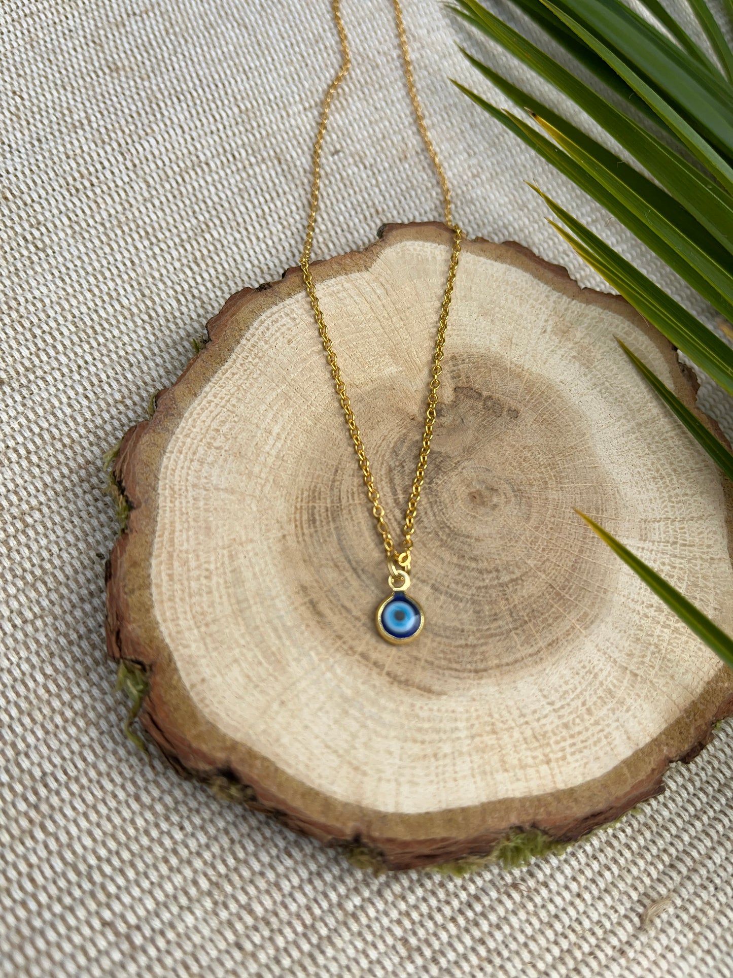 Blue Evil Eye Necklace - Kybalion Jewellery