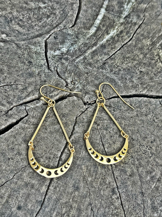 Harvest Moon Earrings - Kybalion Jewellery