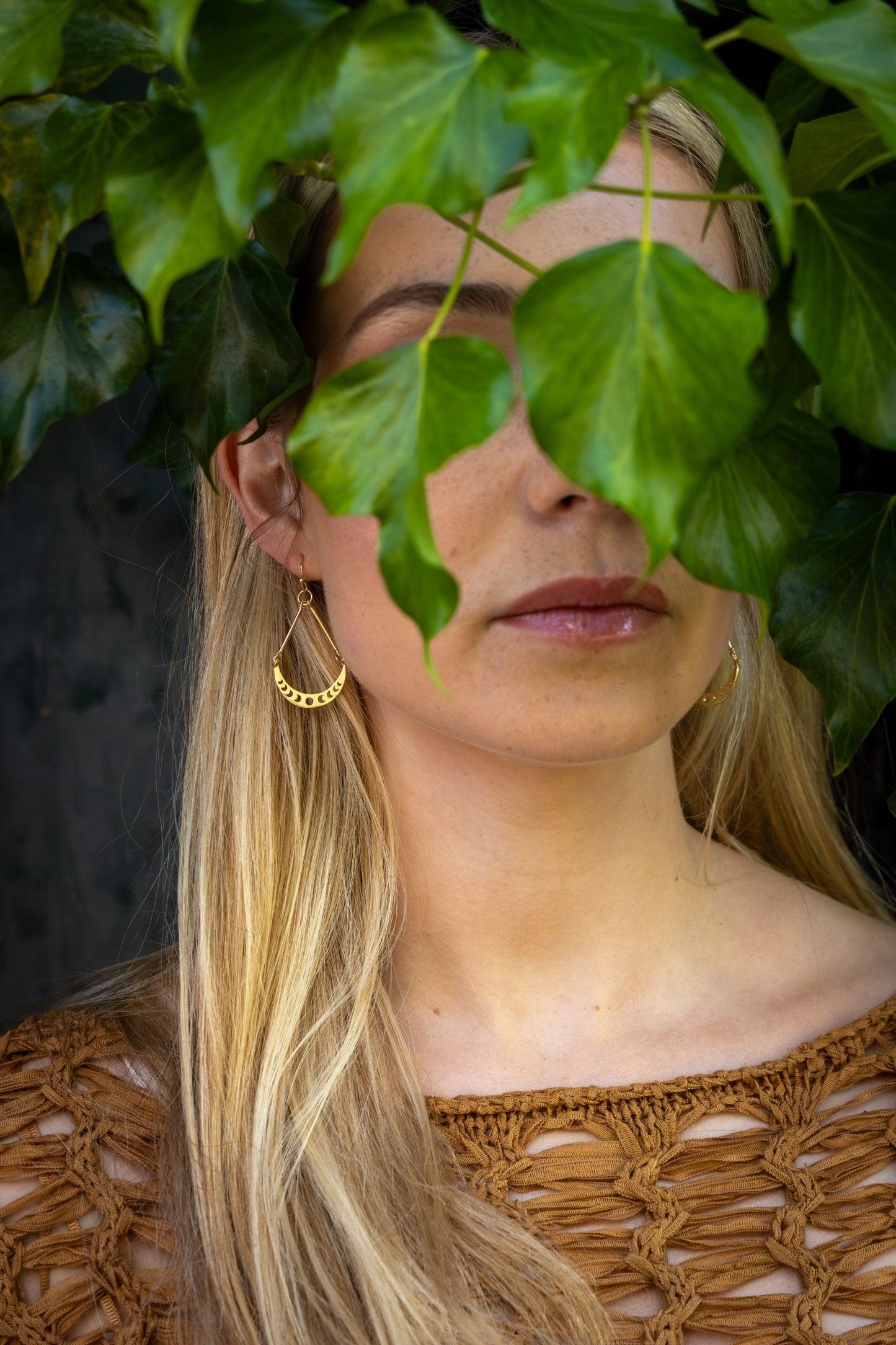 Harvest Moon Earrings - Kybalion Jewellery