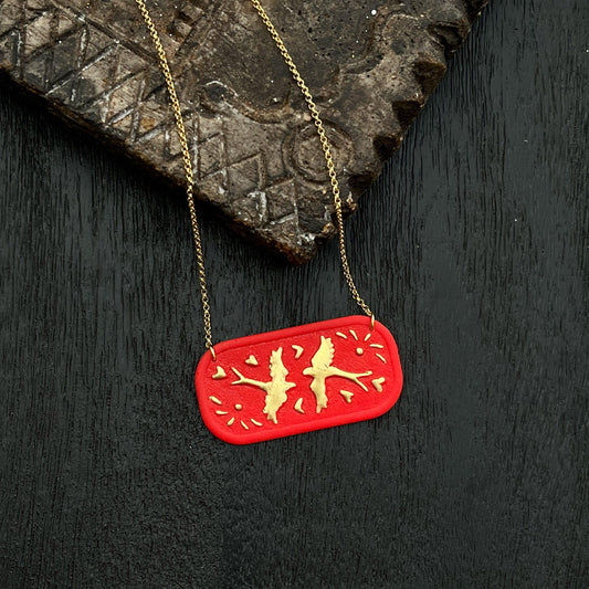 Love Birds Necklace - Kybalion Jewellery