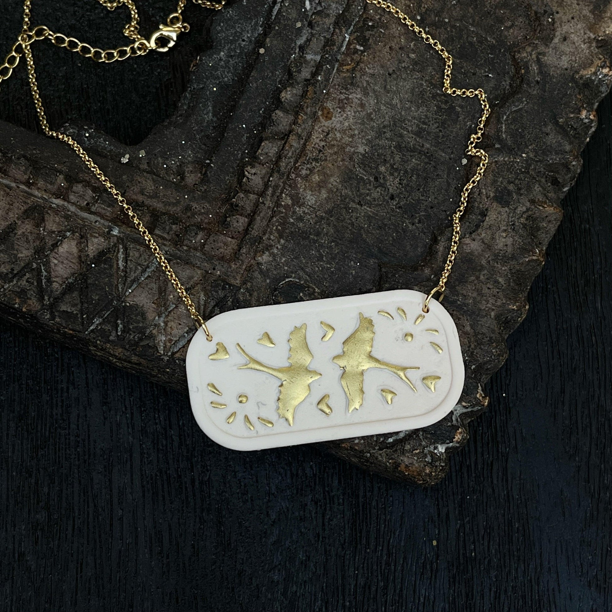 Love Birds Necklace - Kybalion Jewellery