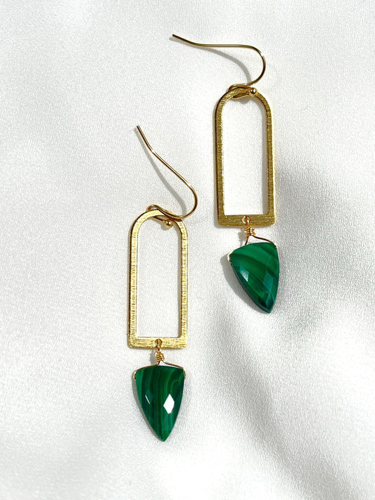 Malachite Drops - Kybalion Jewellery