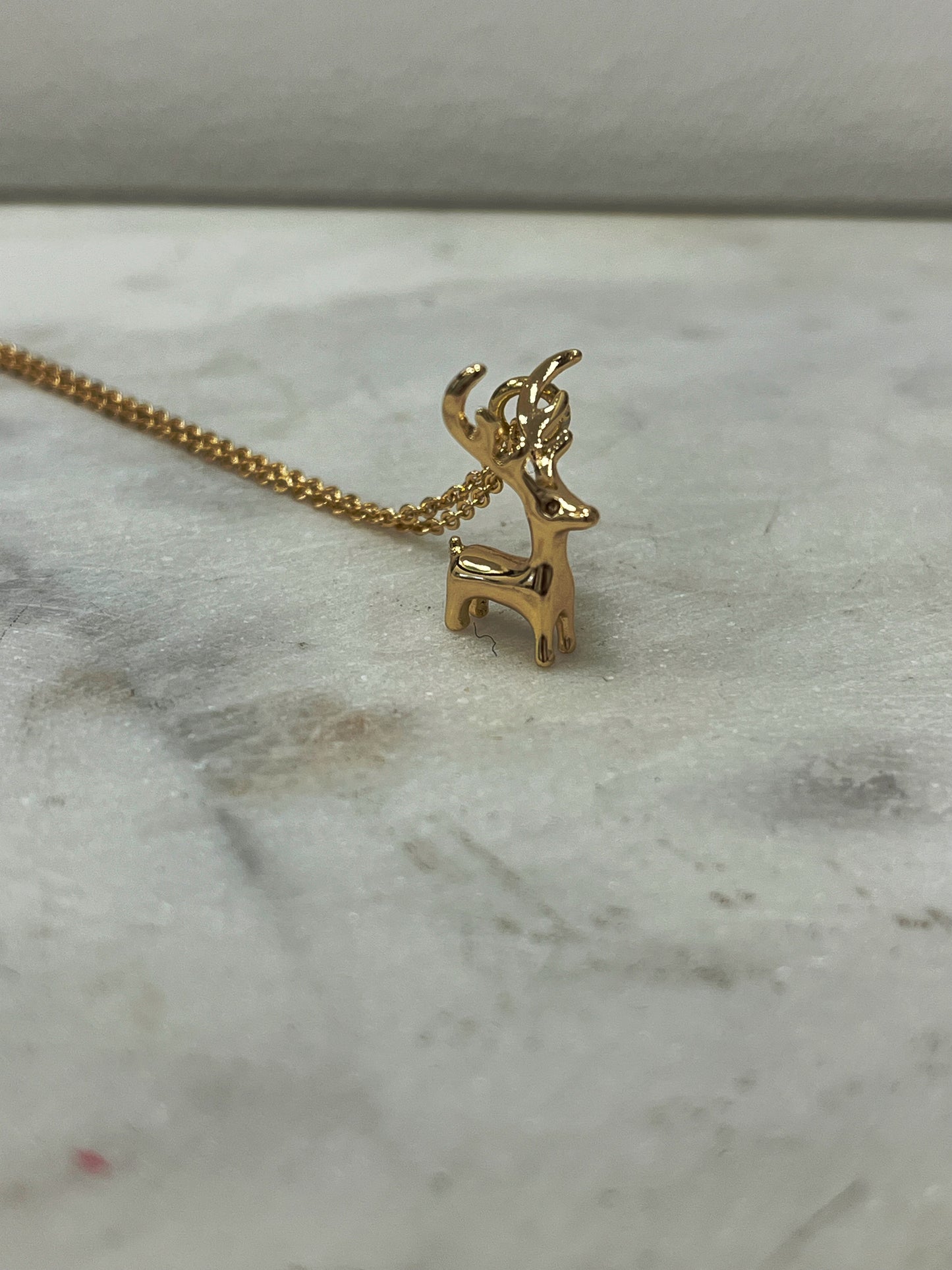 Miniature Reindeer Necklace - Kybalion Jewellery