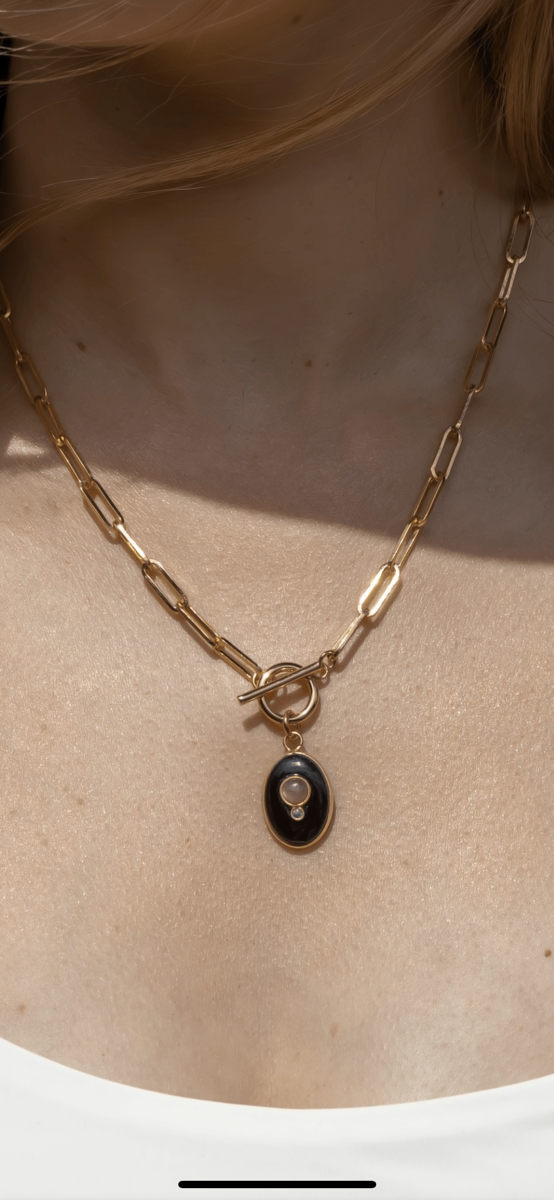 Parros Necklace - Black Onyx - Kybalion Jewellery