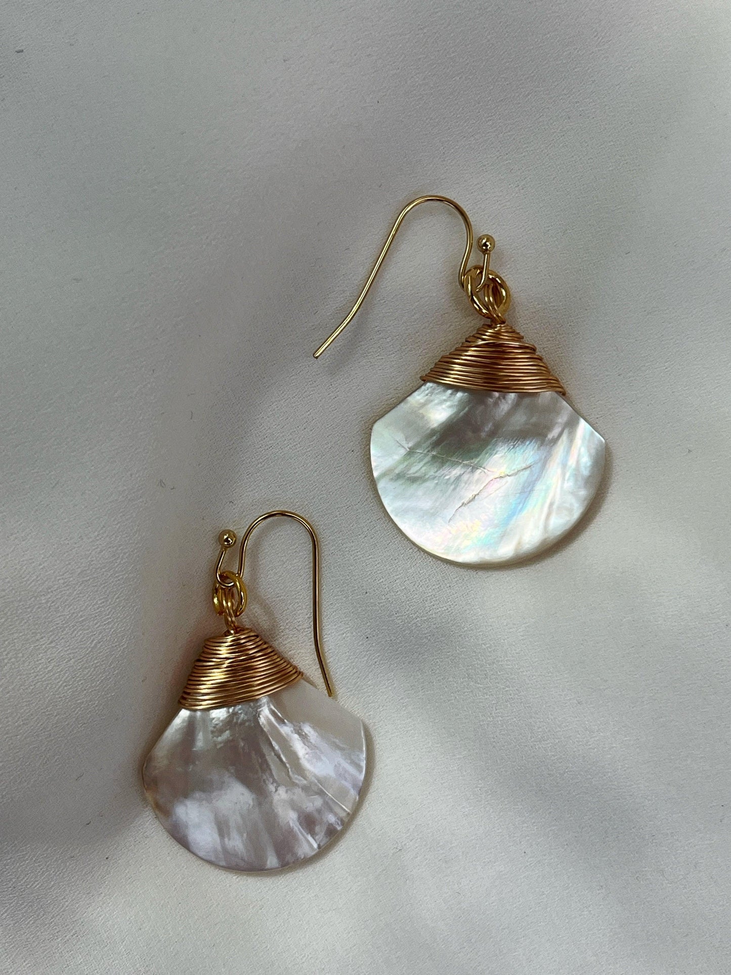 Pearl Shell Earrings - Kybalion Jewellery