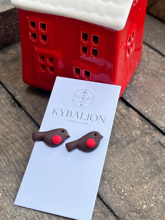 Robin Stud Earrings - Kybalion Jewellery